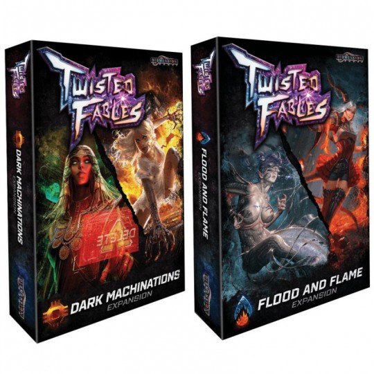 Twisted Fables : Flood and Flames + Dark Machinations + Pack 2 (Figurines bonus) Diemension Games - 3