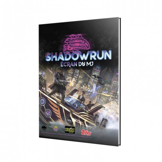 Shadowrun 6 - Ecran du MJ + Livret + Fiches prétirées Black Book Editions - 1