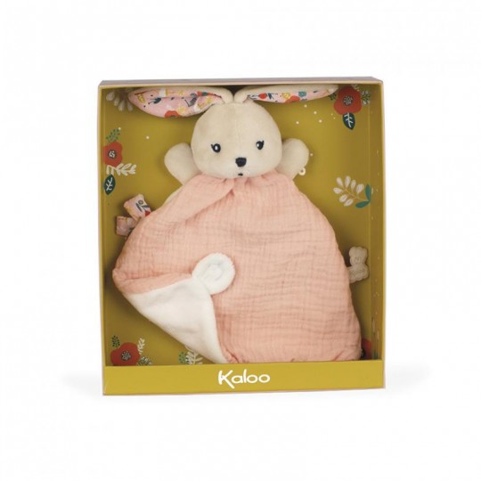 Doudou lapin Coquelicot - K'Doux Kaloo kaloo - 3