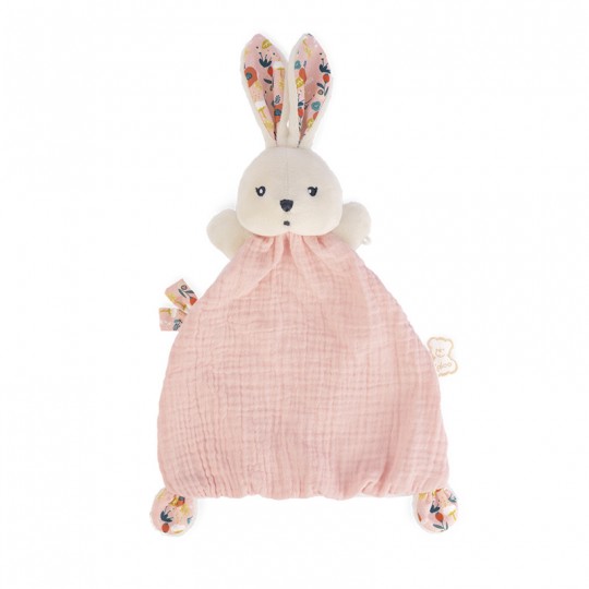 Doudou lapin Coquelicot - K'Doux Kaloo kaloo - 1