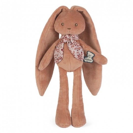 Peluche Pantin lapin terracotta 25 cm - Lapinoo Kaloo kaloo - 1