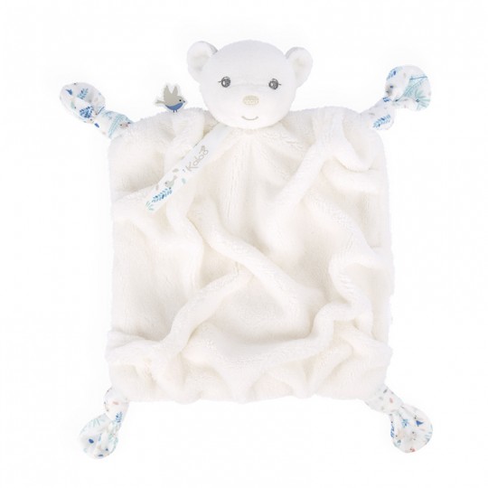 Doudou ourson ivoire 20cm - Plume Kaloo kaloo - 1