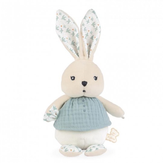 Peluche lapin Colombe bleu 25cm - K'Doux Kaloo kaloo - 1