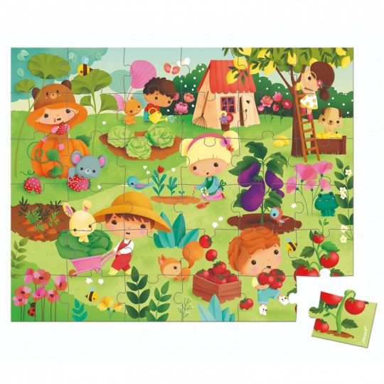 Puzzle Mon Jardin Potager 36 pcs - Janod Janod - 2