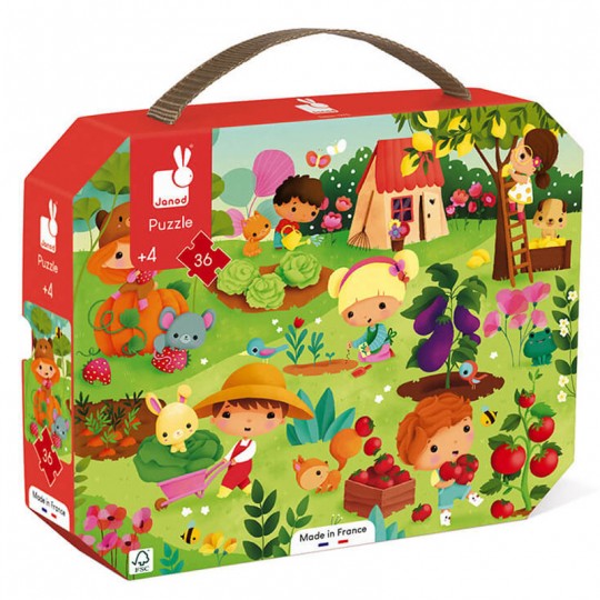 Puzzle Mon Jardin Potager 36 pcs - Janod Janod - 1