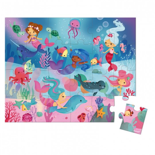 Puzzle Les Sirènes 24 pcs - Janod Janod - 2