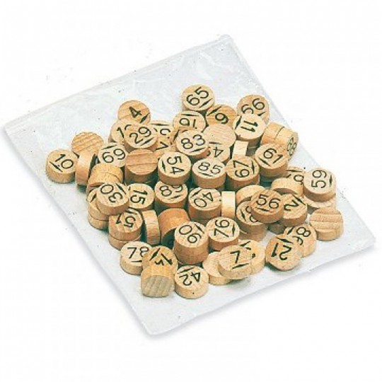 90 pions Loto en bois - Jeujura Jeujura - 1