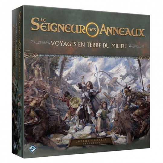 Extension Guerre Ouverte - Le Seigneur des Anneaux : Voyages en Terre du Milieu Fantasy Flight Games - 1