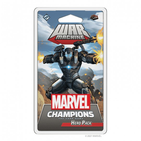 Extension Marvel Champions : War Machine Fantasy Flight Games - 1