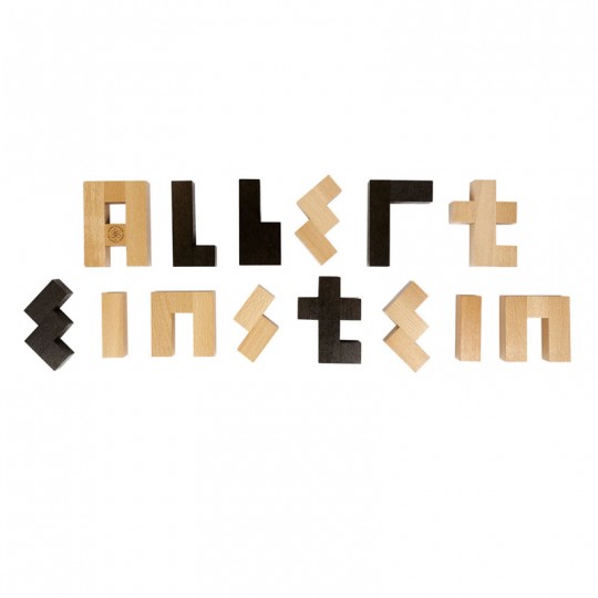 The Einstein Collection N°3 - Letter Block Puzzle Professor Puzzle - 2