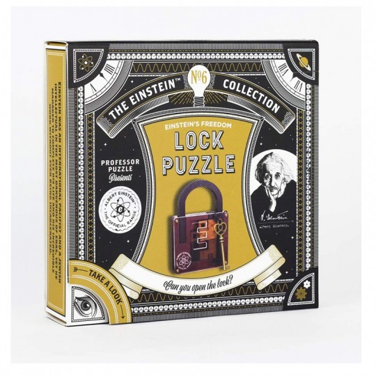 The Einstein Collection N°6 - Lock Puzzle Professor Puzzle - 1