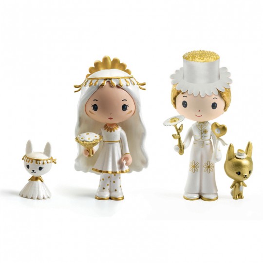 Marguerite et Leopold figurines Tinyly - Djeco Djeco - 1
