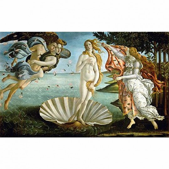 Puzzle Botticelli - La Naissance de Vénus - 1000 pcs Piatnik - 2