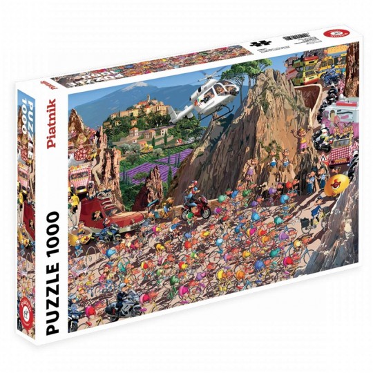 Puzzle Ruyer - Tour de France - 1000 pcs Piatnik - 1