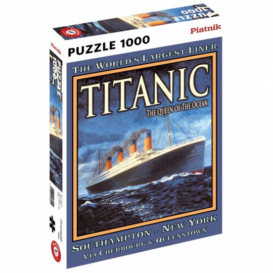 Puzzle Titanic - 1000 pcs Piatnik - 1