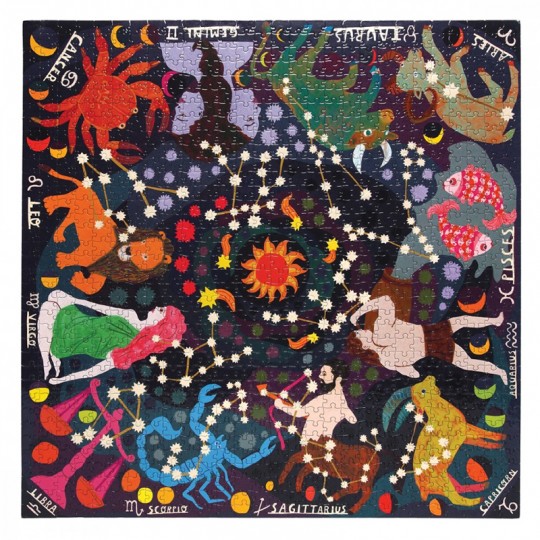Puzzle Zodiac - 1000 pcs Eeboo - 3