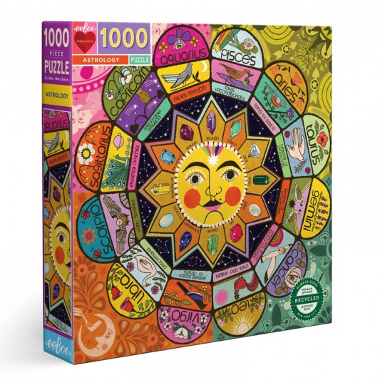 Puzzle Astrology - 1000 pcs Eeboo - 1