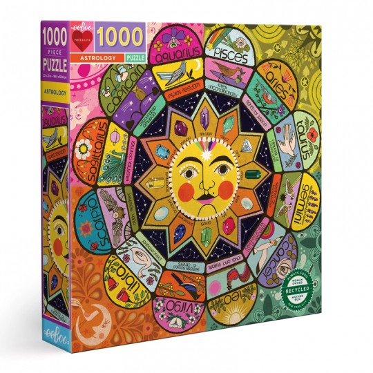 Puzzle Astrology - 1000 pcs Eeboo - 1