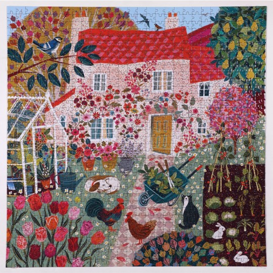 Puzzle English Cottage - 1000 pcs Eeboo - 2