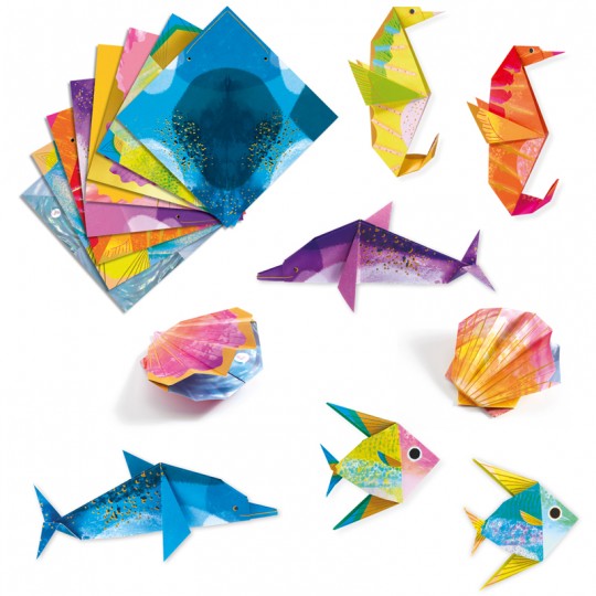 Origami Animaux marins - Djeco Djeco - 2