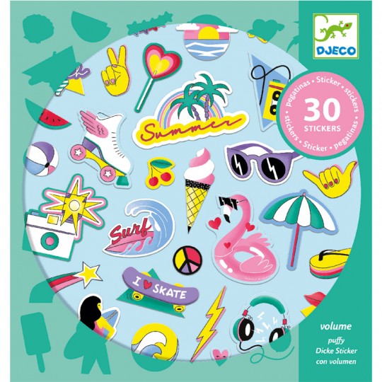 30 Stickers California - Djeco Djeco - 1