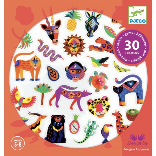 30 Stickers Exotico - Djeco Djeco - 1