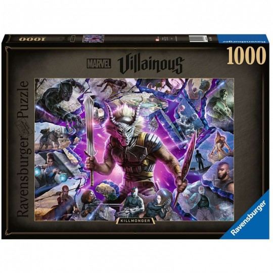 Puzzle Marvel Villainous 1000 pcs - Killmonger Ravensburger - 2