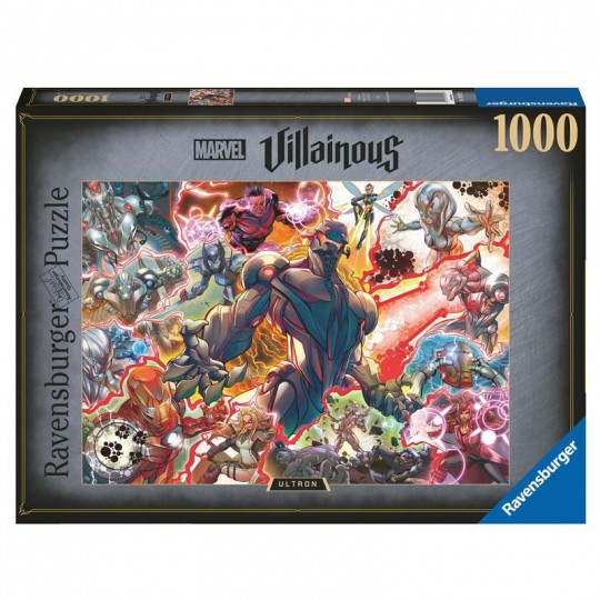 Puzzle Marvel Villainous 1000 pcs - Ultron Ravensburger - 1