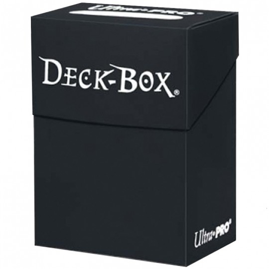 Ultra-pro : Deck box 75 cartes noir nacré Ultra.PRO - 1