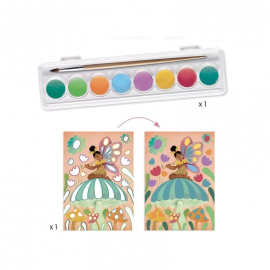 Fairy Box coffret 6 activités créatives - Djeco Djeco - 6