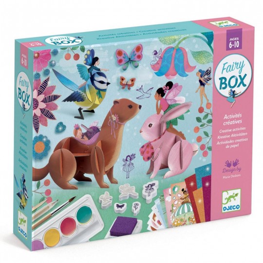 Fairy Box coffret 6 activités créatives - Djeco Djeco - 1