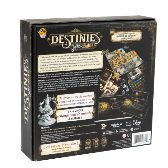 Destinies - extension Mer de sable Lucky Duck Games - 3