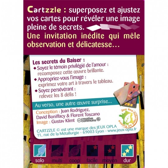 Cartzzle Le Baiser Jeux OPLA - 2