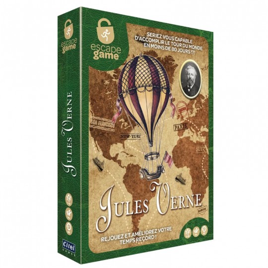 Escape Game  Jules Verne Le tour du monde en 80 jours Citel Games - 1