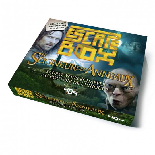 Escape Box Le Seigneur des Anneaux nouvelle édition 404 Éditions - 1