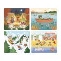 4 Puzzles évolutifs Les Vacances - Vilac Vilac - 2 4 Puzzles évolutifs Les Vacances - Vilac Vilac - 2