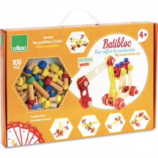 Coffret de Construction Batibloc - Vilac Vilac - 1