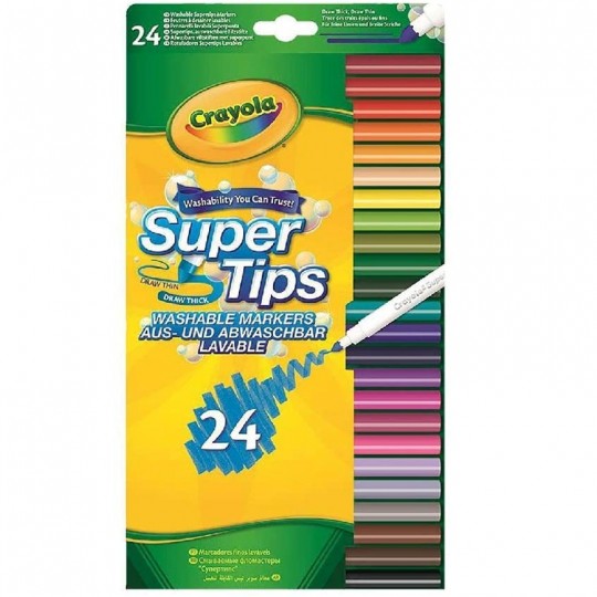 Boite de 24 feutres Crayola Crayola - 1