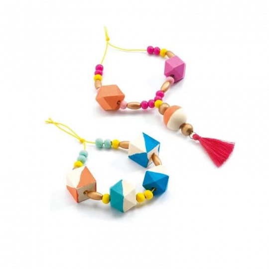 Bijoux à créer Perles et cubes - Djeco Djeco - 3