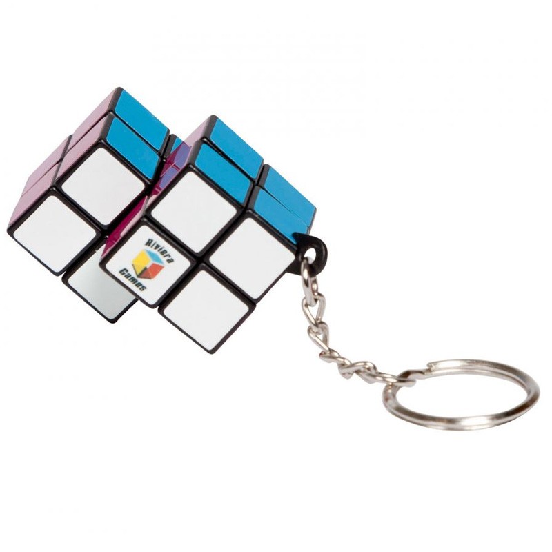 Porte Clés Cube Double - Attache Simple - Boutique BCD JEUX