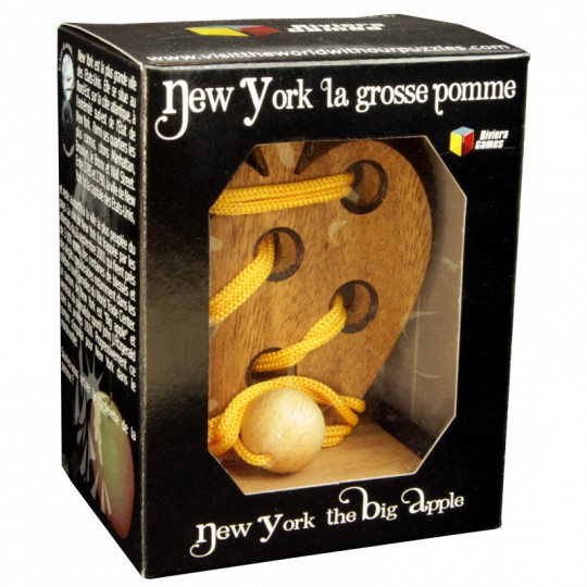Casse-tête bois - New York " Big Apple " Recent toys - 1