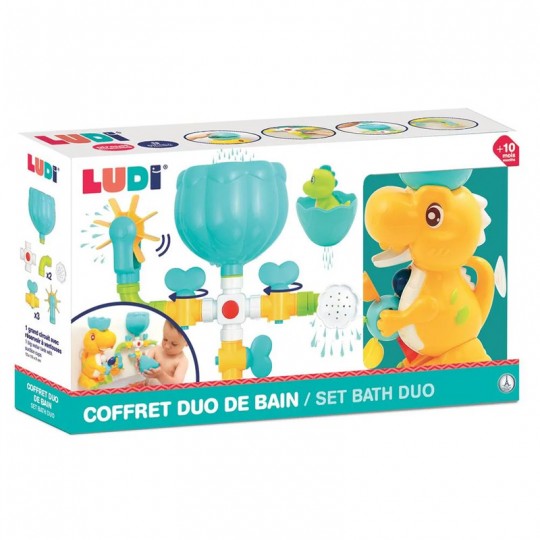 Coffret dinosaure de bain LUDI - 1