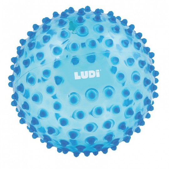 Balle sensorielle bleue LUDI - 2