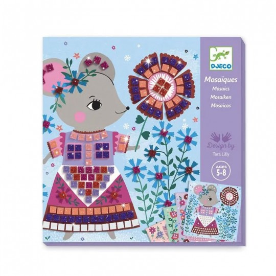 Coffret Mosaïques Lovely Pets  - Djeco Djeco - 2