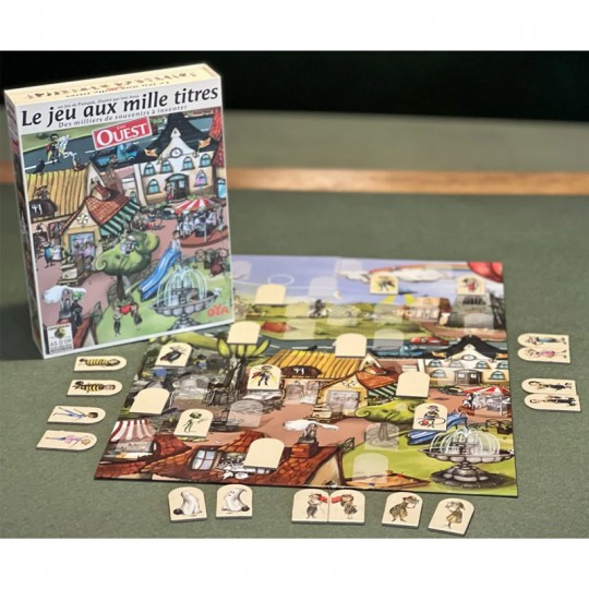 Le Jeu au Mille Titres Ouest Oya - 2