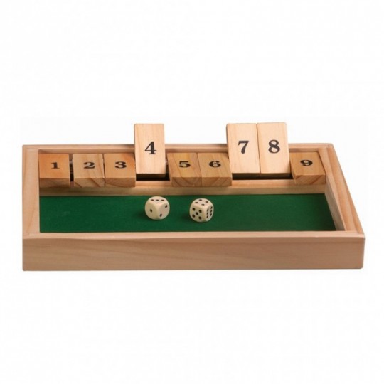 Fermez la boite luxe - Shut the box 9 - Piatnik Piatnik - 1