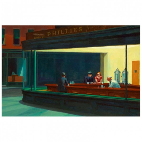 Puzzle Edward Hopper -  Nighthawks - 1000 pcs Piatnik - 2