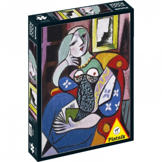 Puzzle Pablo Picasso - Femme avec un livre - 1000 pcs Piatnik - 1