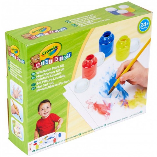 Mon 1er kit de peinture Crayola - Un jeu Crayola - Boutique BCD JEUX