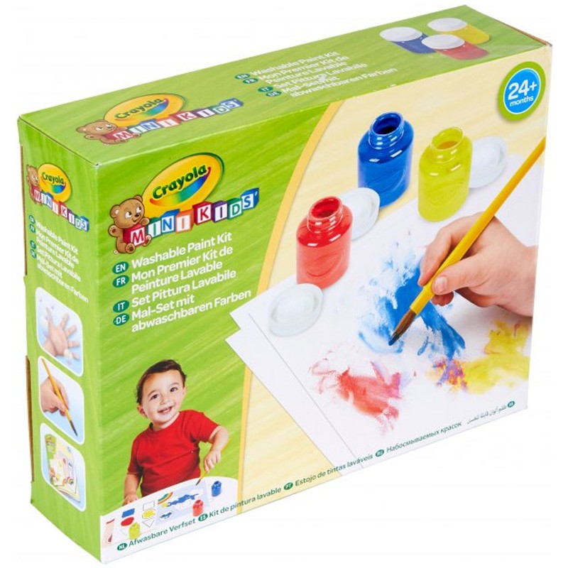 Kids 1er kit peinture pour bébé Crayola : King Jouet, Dessin et